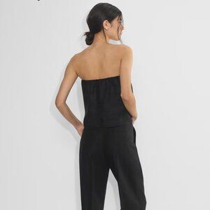 Aritzia midtown linen tube top